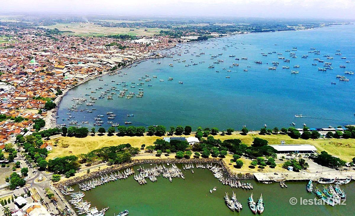 Muncar fishing harbor, East Java — home port of PT. Sarilaut Jayalestari fishmeal factory