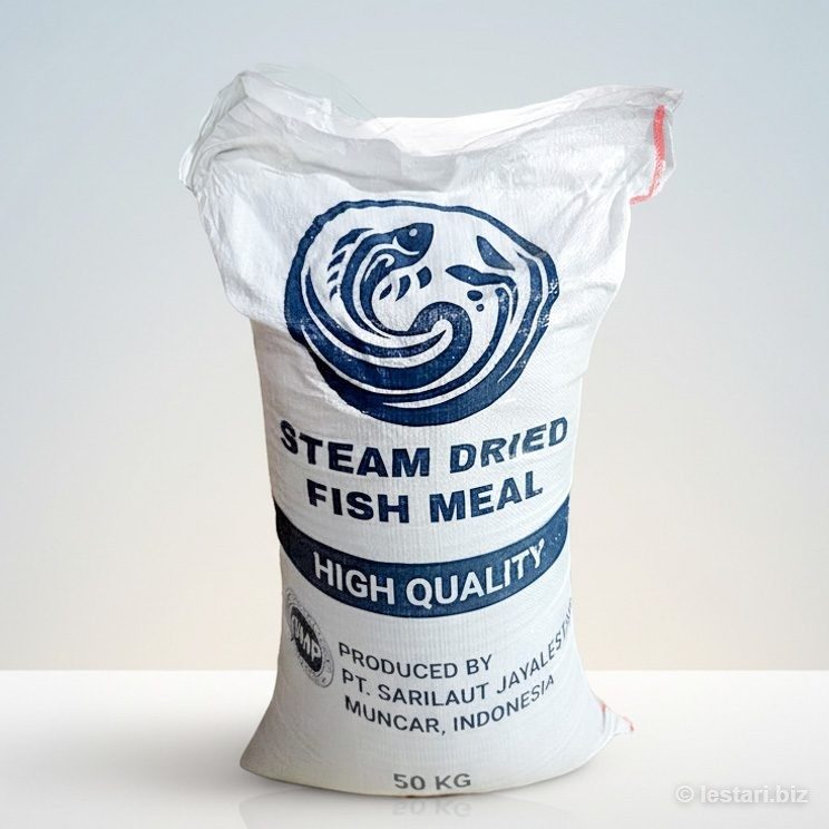 50 kg branded PP bag of steam-dried fishmeal